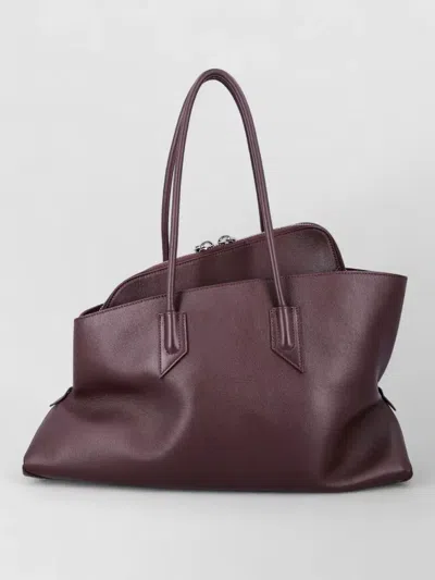 Attico Passegiata Medium Rectangular Shoulder Tote Bag In Purple