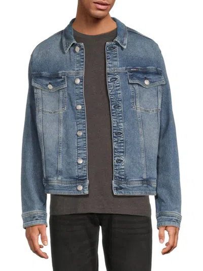 Buffalo David Bitton Men's Joe Denim Jacket In Blue
