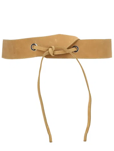 Paloma Wool "trot" Belt In Brown