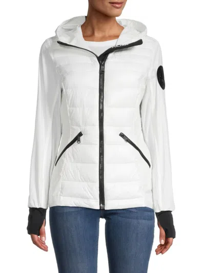 Pajar Women's Cressy Quilted Puffer Jacket In White