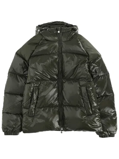 Pyrenex Down Jacket "sten" In Green