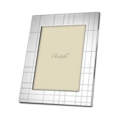 Christofle Graphik Stainless Steel Frame, 5 X 7 In Silver