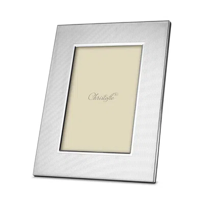 Christofle America Stainless Steel Frame, 4 X 6 In Silver