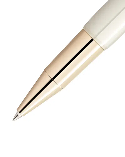 Montblanc Heritage Collection Rouge Et Noir Baby Rollerball Pen In Gold