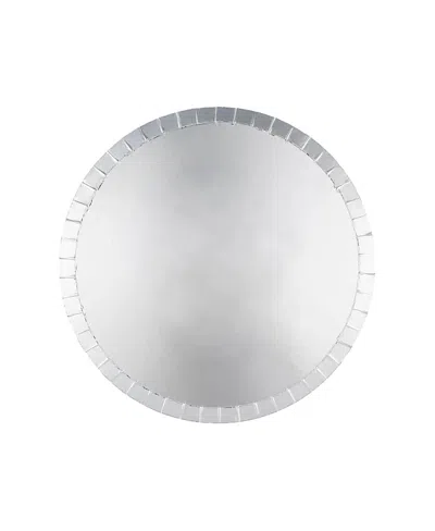 Jollity & Co Solid Shade Colors, Paper Party Dessert Plates, Set Of 8 In Silver