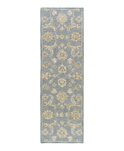 Lr Home Dreamscape Dream-82437 Runner Area Rug, 2'6 X 8' In Blue
