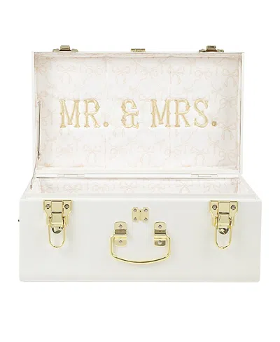 Petite Keep Mr. & Mrs. Petite Bridal Trunk In White