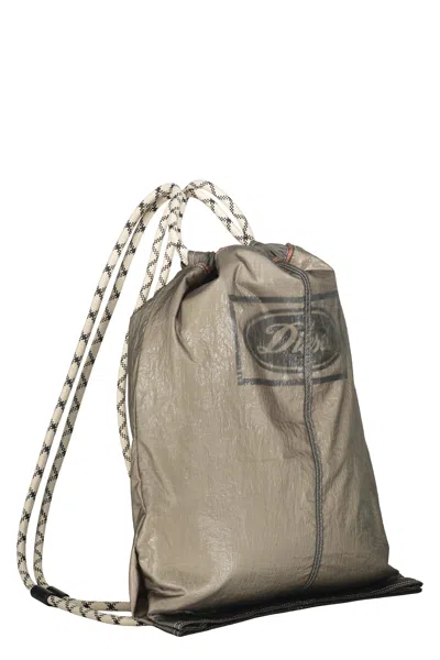 Diesel Sack Backpack With Logo In Multi