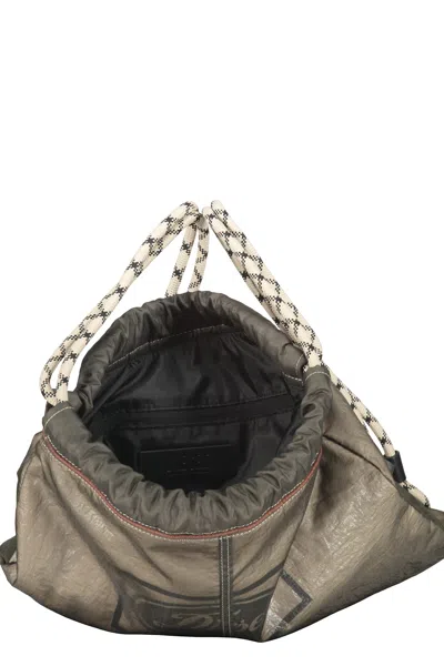 Diesel Sack Backpack With Logo In Multi