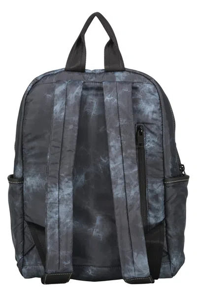 Diesel Modern Backpack With Adjustable Straps And Pockets In Gray