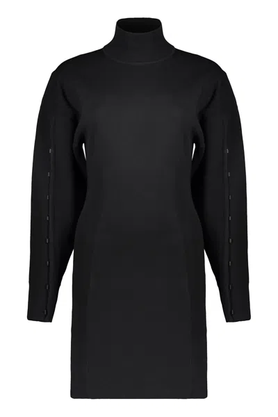 Diesel Sweater With Turtleneck In Black