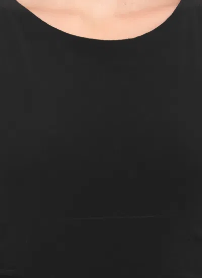 Norma Kamali Shirred Wist Jumpsuit In Black