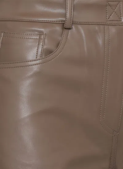 Norma Kamali Elephant Pants In Brown