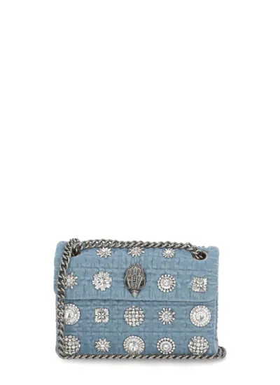 Kurt Geiger Mini Kensington Bag In Blue