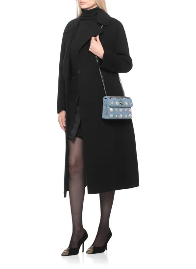 Kurt Geiger Mini Kensington Bag In Blue