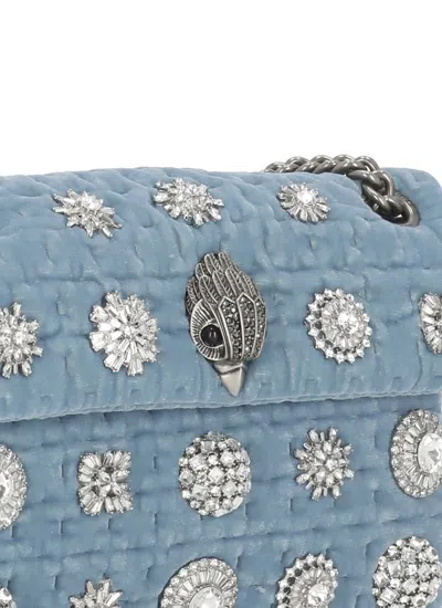 Kurt Geiger Mini Kensington Bag In Blue