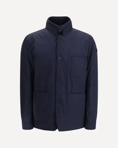 Moncler Brieuc Water-repellent Jacket In Blue