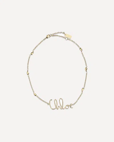 Chloé Women Iconic Necklace In Gold