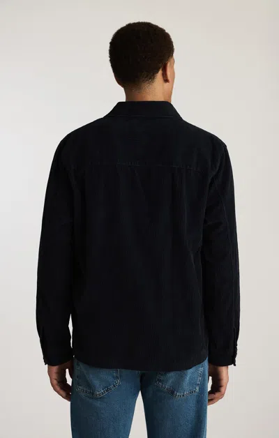 Mavi Button-up Overshirt In Navy In Blue