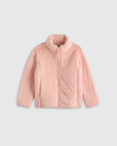 Quince Recycled Sherpa Fleece Jacket In Pink