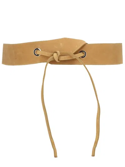 Paloma Wool "trot" Belt In Brown