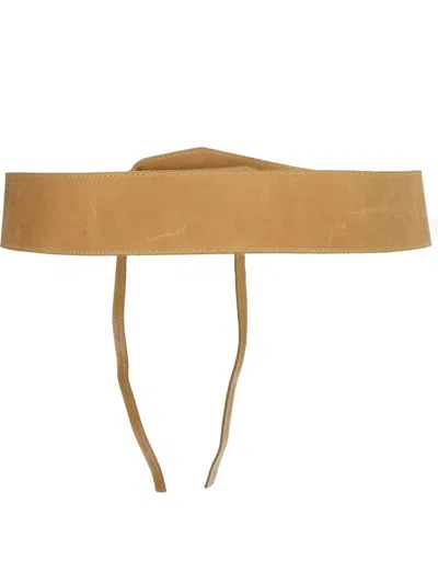 Paloma Wool "trot" Belt In Brown