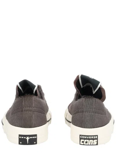 Rick Owens Drkshdw X Converse Sneaker "onestr " Unisex In Gray