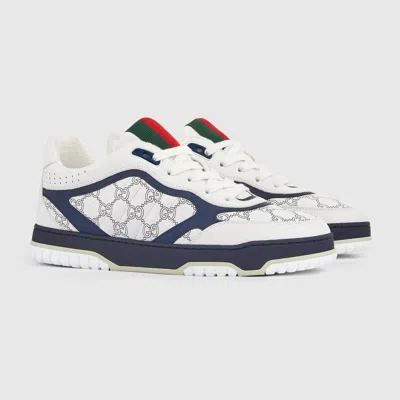 Gucci Re-web Leather Sneakers In Multi