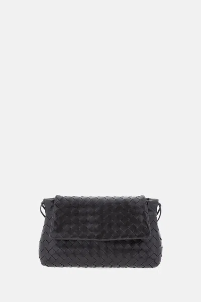 Bottega Veneta "intrecciato" Pouch In Brown