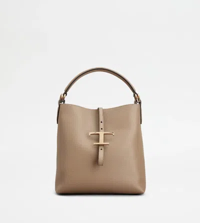 Tod's "t Timeless" Handbag In Brown