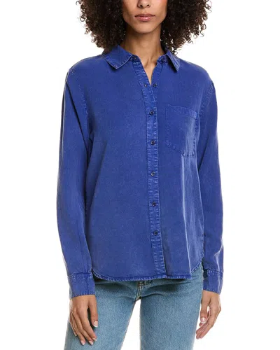 Trove New York Juniper Shirt In Animal Print