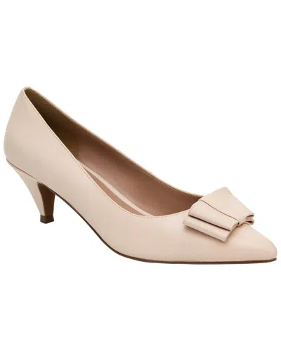 Linea Paolo Pointed Toe Pump In Pink