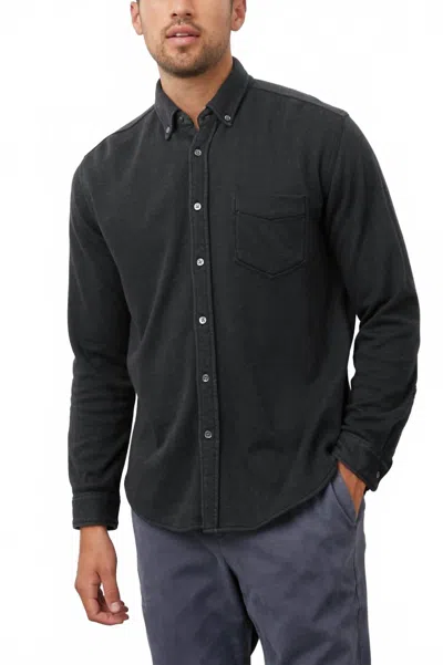 Rails Berkeley Shirt In Washed Black In Black