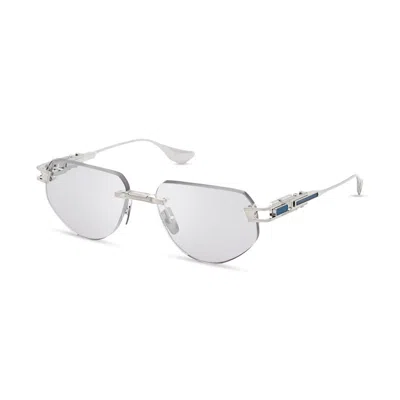 Dita Grand-imperyn Optical Dt Dtx164-a-02 Unisex Rimless Eyeglasses 56mm In Silver