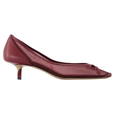 Jacquemus Tourni B Pumps In Pink
