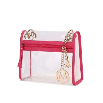 Mkf Collection By Mia K Gia Women's Crossbody Bag By Mia K In Transparent