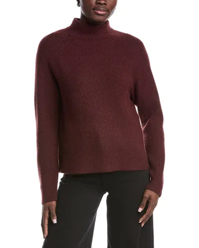 Kenneth Cole Raglan Sweater In Burgundy