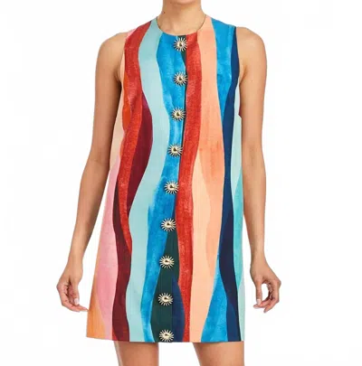 Mestiza New York Tuesday Mini Shift Dress In Multi In Multi