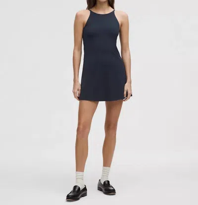 Lululemon Align High-neck Dress In True Navy In Black