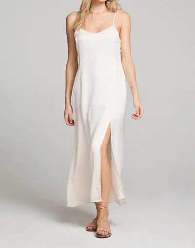 Saltwater Luxe Tank Midi Dress In Salt In White