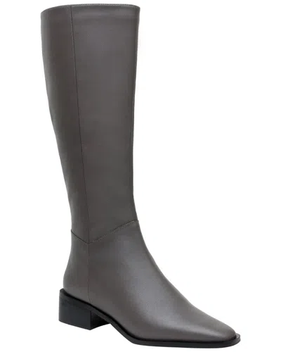 Linea Paolo Kyra Leather Boot In Gray