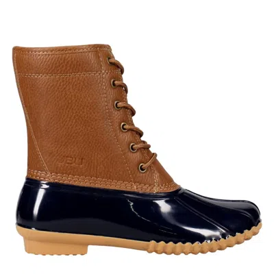 Jbu By Jambu Women's Rain Mid Calf Boot In Navy/tan In Multi