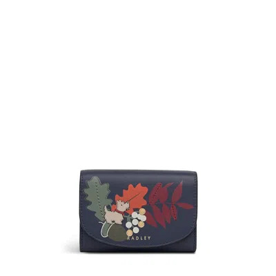 Radley Acorntopia Medium Flapover Wallet In Multi