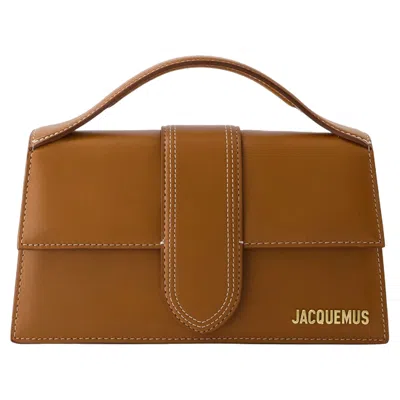 Jacquemus Le Grand Bambino -  - Leather - Brown In Brown