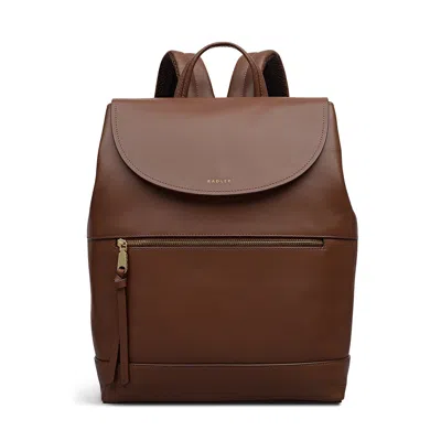 Radley Albion Street Large Ziptop Backpack In Gold