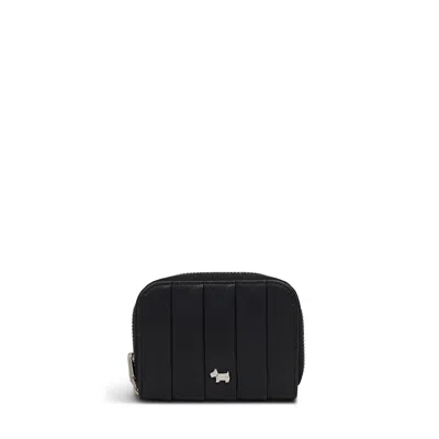 Radley Burton Way - Quilt Small Zip Around Wallet In Black