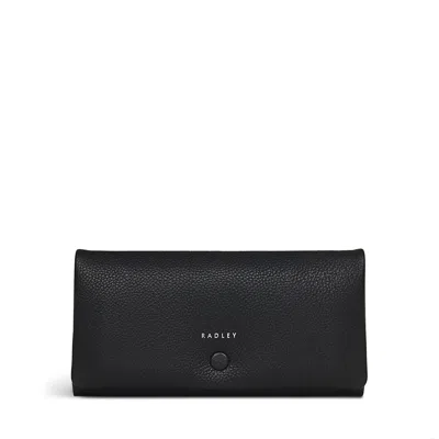 Radley Mallow Street Large Flapover Wallet In Black