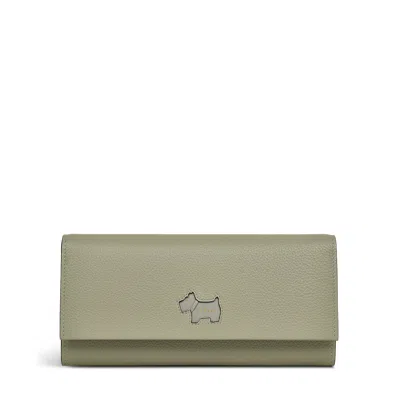 Radley Cookie Cutter - Protect Large Flapover Wallet In Green