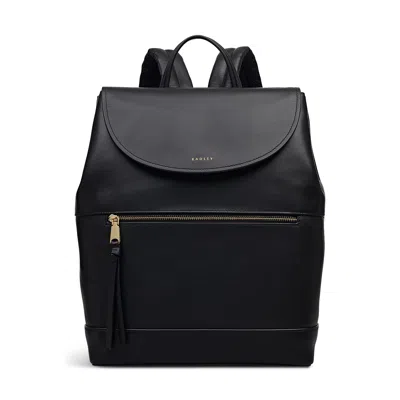 Radley Albion Street Large Ziptop Backpack In Black