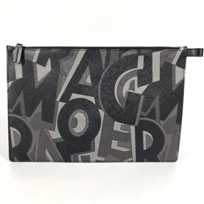 Pre-owned Ferragamo Leather Clutch Bag Pouch () In Multi